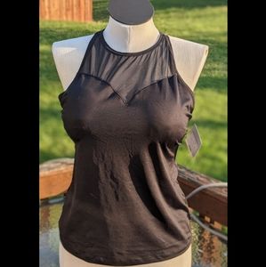 Victoria Sport Black Cross Back Tank